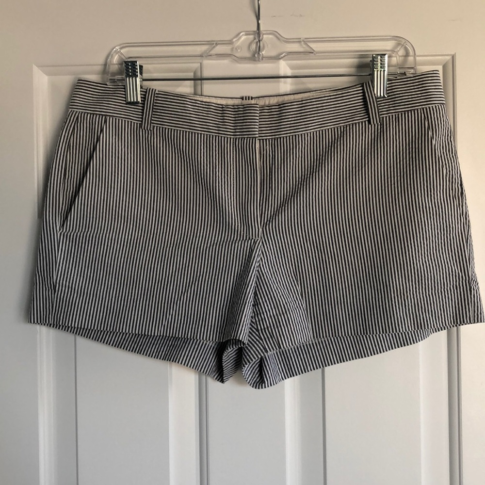 J Crew striped shorts